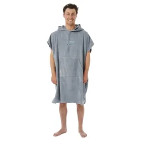 Poncho-Towel with Hood Rip Curl Logo Blue