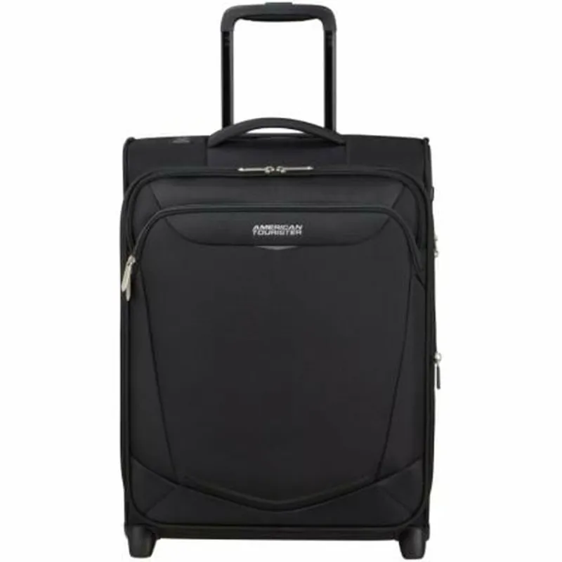 Kabīnes koferis American Tourister Upright SummerRide Melns 48 L 55 x 40 x 20 cm