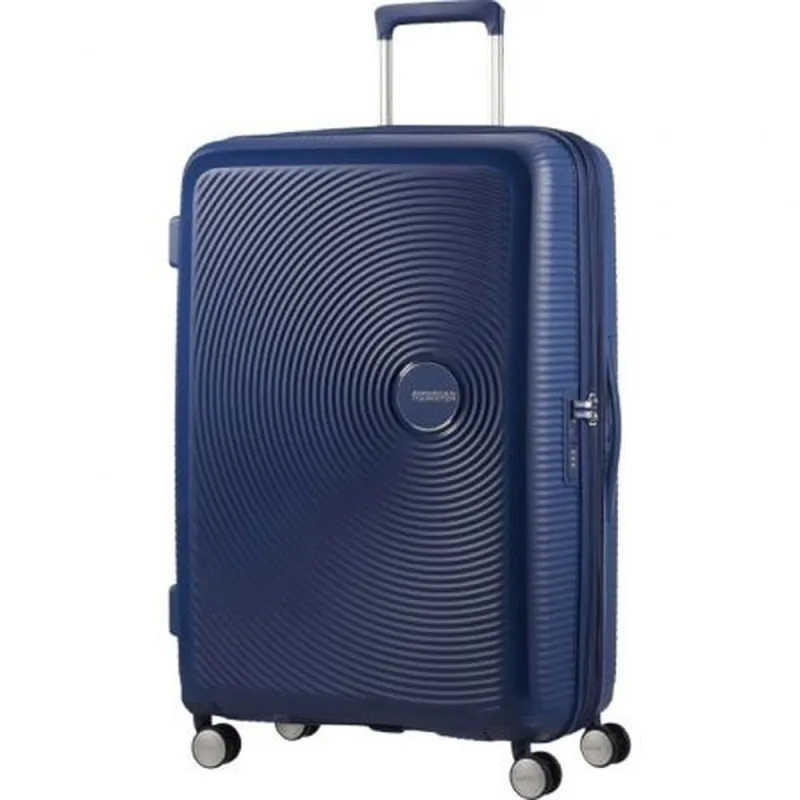Большой чемодан American Tourister SoundBox Spinner Синий 110 L 77 x 51,5 x 32,5 cm