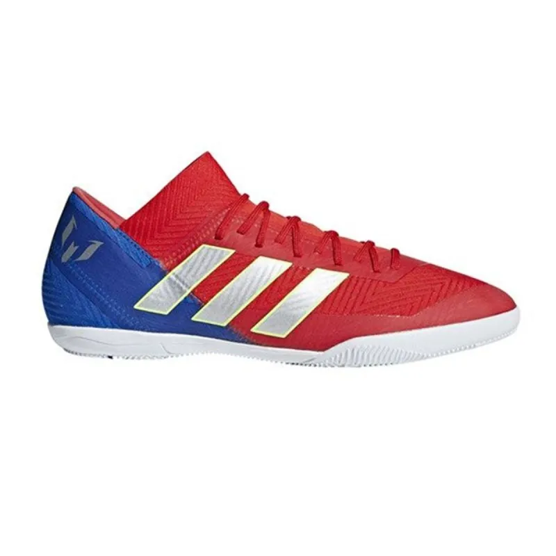 Aikuisten sisäjalkapallokengät Adidas Nemeziz Messi 18.3 Punainen