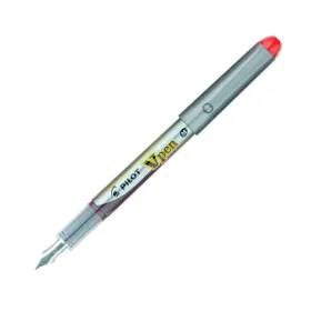 Kaligrafinis rašiklis Pilot SVP-4M-R, V-pen, red