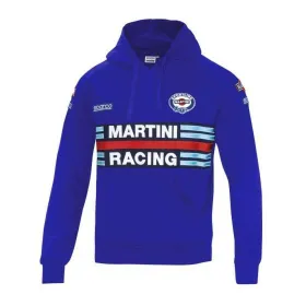 Džemperis su gobtuvu Sparco Martini Racing Mėlyna