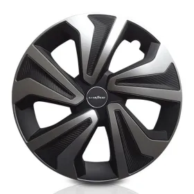 колпаки Goodyear GOD9085 Чёрный Двухцветный Серебряный 15" (4 штук)