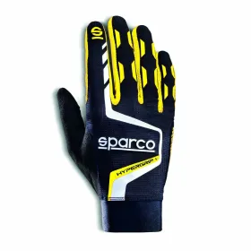 Cimdi Sparco HYPERGRIP+ Dzeltens/Melns 11