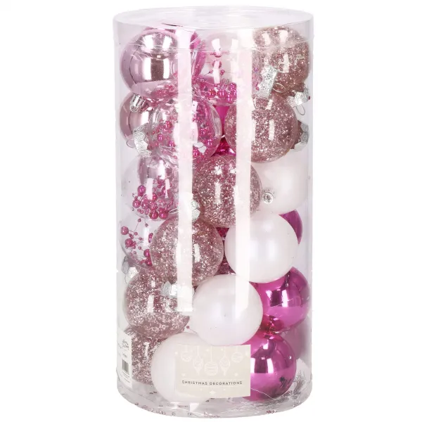 Jõulupuude kaunistuste komplekt Springos CA0889 6 cm 30 tk