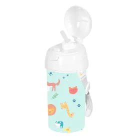 Vandens butelis Safta Pandi Mėlyna PVC 500 ml