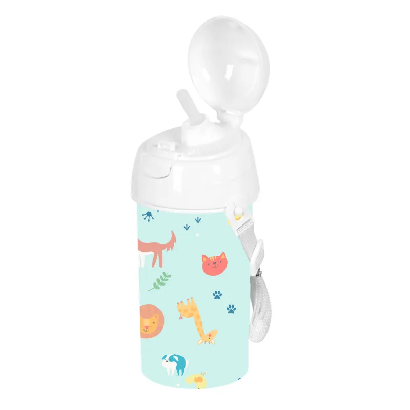 Water bottle Safta Pandi Blue PVC 500 ml