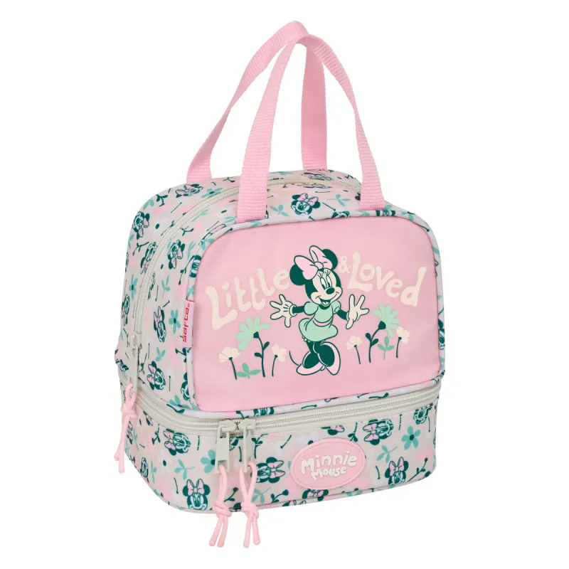 Термическая коробочка для завтрака Minnie Mouse Minty Розовый 20 x 20 x 15 cm