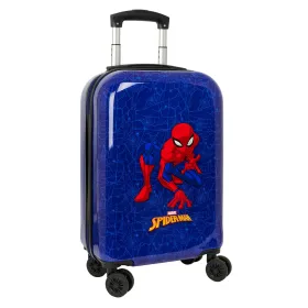 Cabin suitcase Spider-Man Blue 20'' 20 L 34,5 x 55 x 20 cm