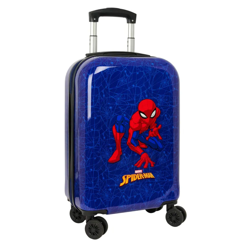 Чемодан для ручной клади Spider-Man Синий 20'' 20 L 34,5 x 55 x 20 cm