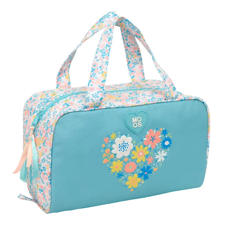 Travel Vanity Case Moos Fiori Multicolour 31 x 14 x 19 cm