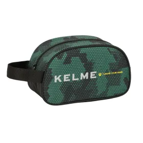 Matkapakkaus Kelme Camo Musta Vihreä 26 x 15 x 12 cm