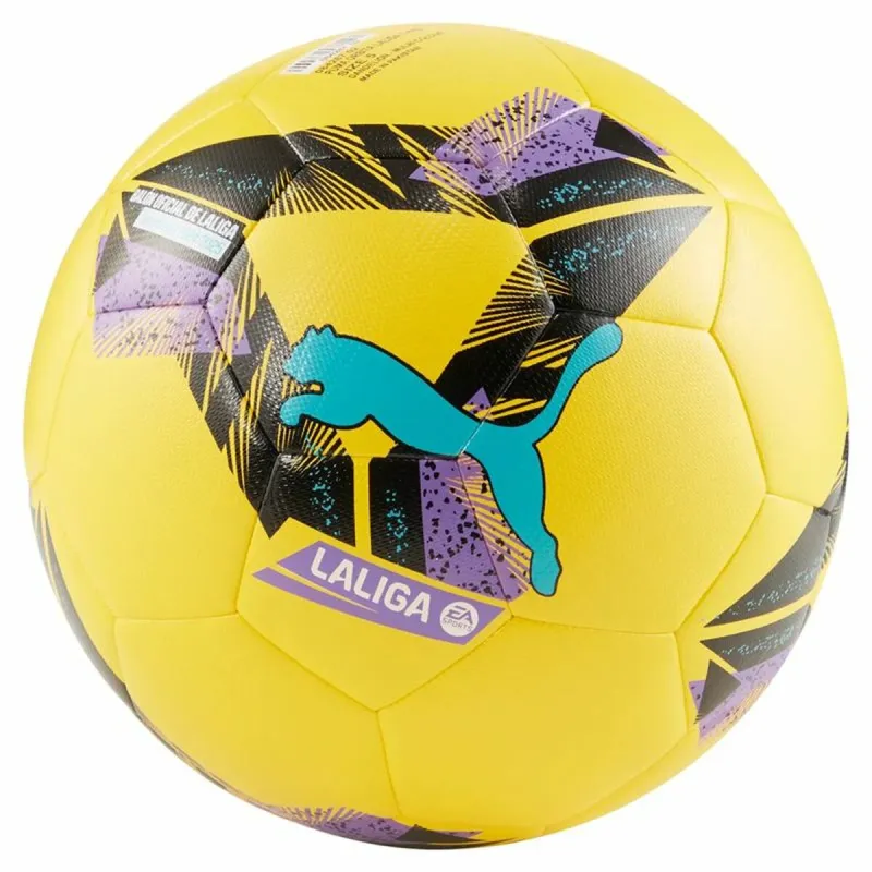 Futbolas Puma Orbita Laliga 1 Hyb Pelé Yellow Geltona Dydis 5