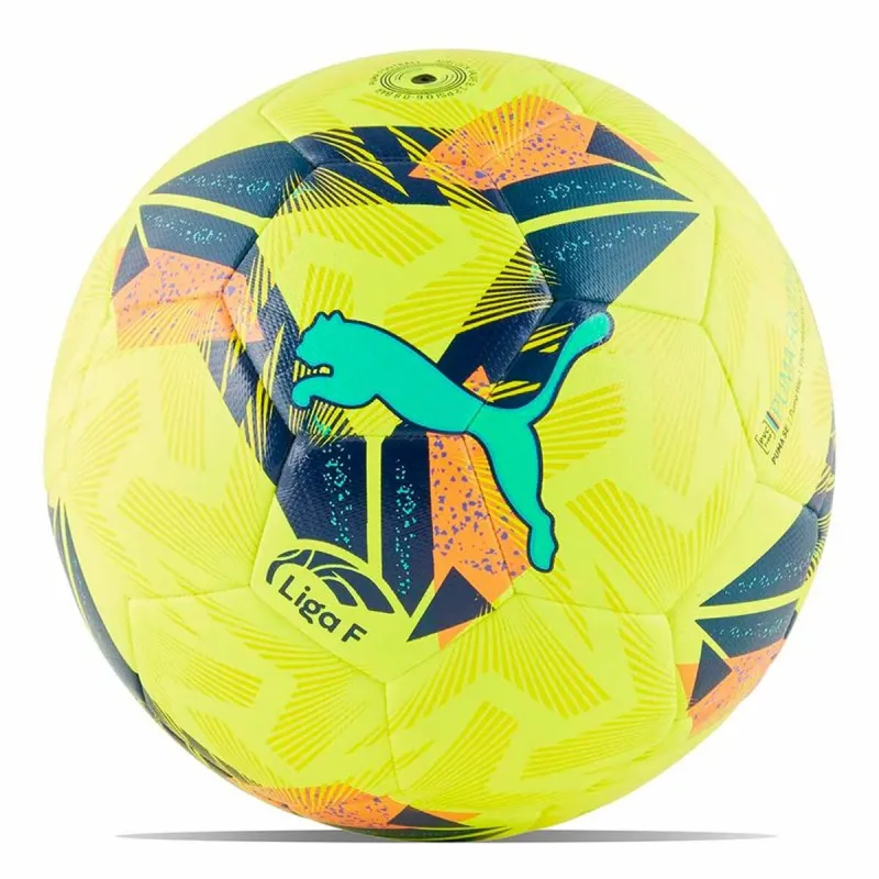 Football Puma Orbita Liga F Hyb Yellow Size 5