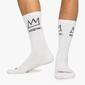 Urheilusukat Jimmy Lion Athletic Basquiat Crown