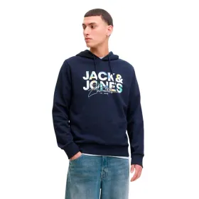 Vyriškas džemperis su gobtuvu Jack & Jones Jjgeplas Sweat Hood Ln