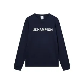 Футболка с длинным рукавом мужская Champion 221652-BS501 Тёмно Синий (S)