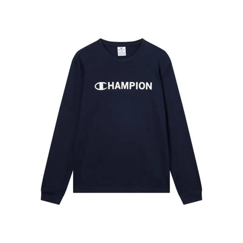 Miesten pitkähihainen paita Champion 221652-BS501 Laivastonsininen (S)