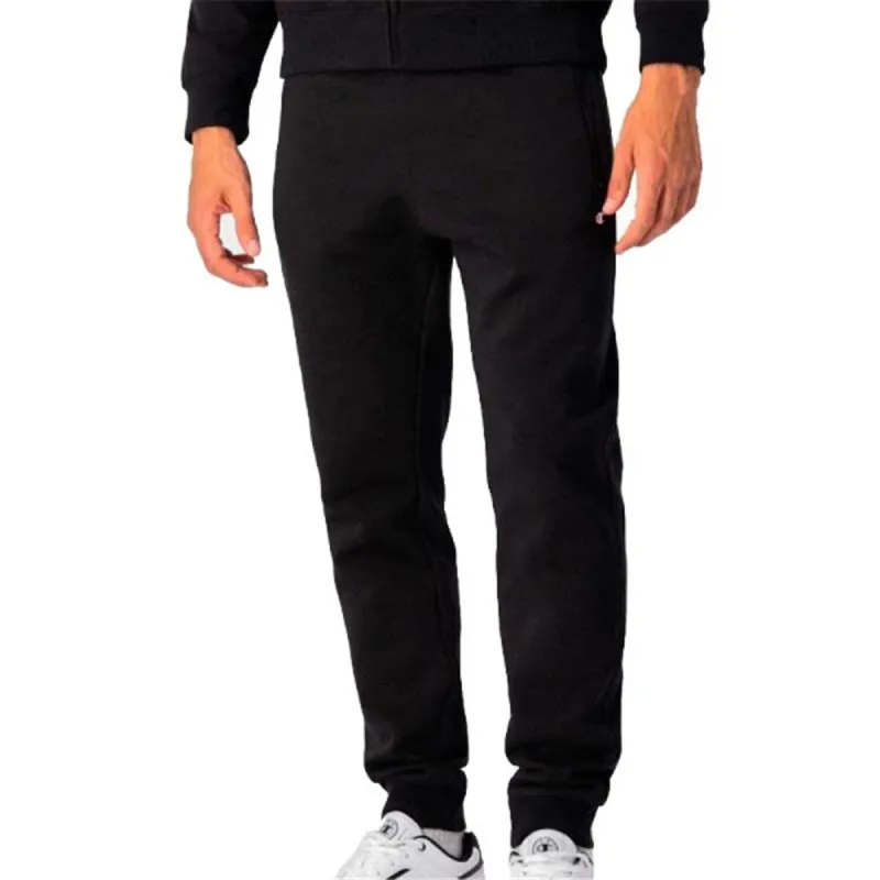 Pitkät urheiluhousut Champion Elastic Logo Musta Miehet