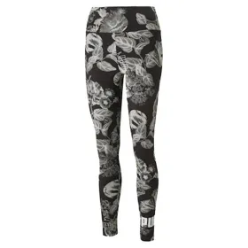 Sieviešu Sporta Zeķubikses Puma Frozen Flower Melns