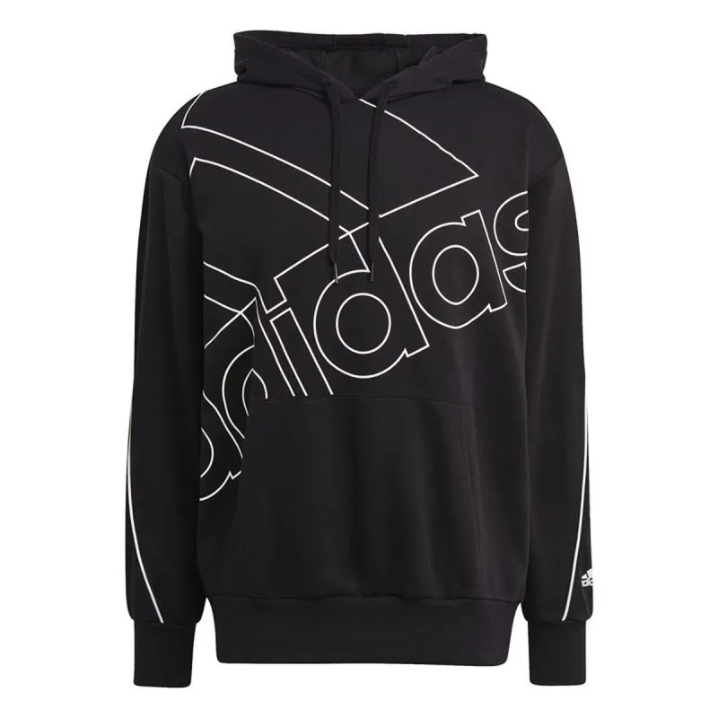 Vīriešu Sporta Krekls ar Kapuci Adidas GK9369 Melns