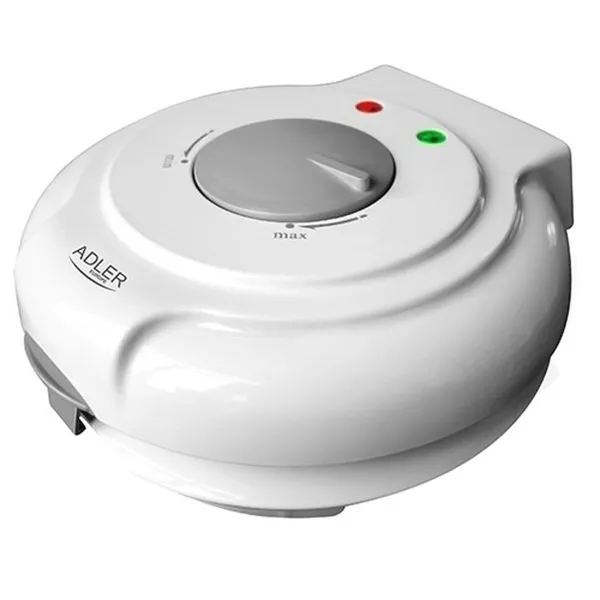 Waffle Maker Adler AD 3038 White Grey 1500 W