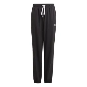 Garās sporta bikses Adidas Essentials Stanford Boys Melns