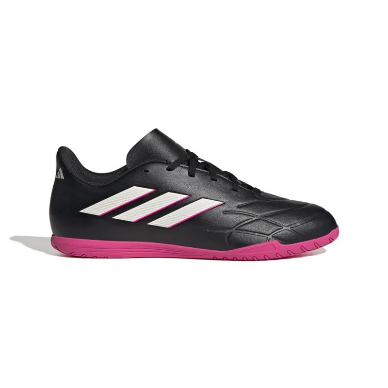 Pieaugušo Iekštelpu Futbola Apavi Adidas Copa Pure 4 Melns