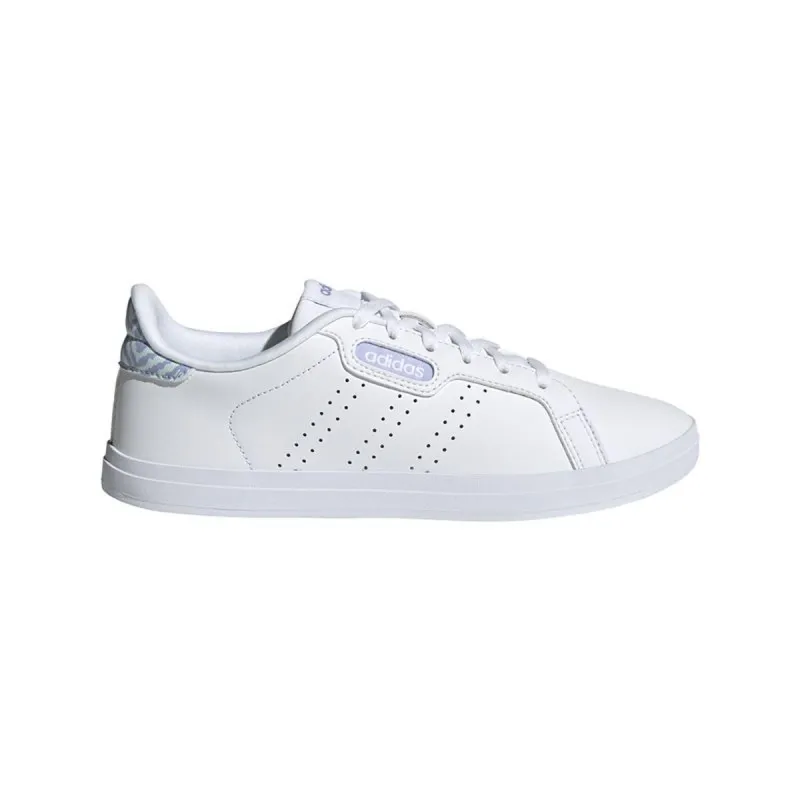 Running Shoes for Adults Adidas Courtpoint Base W White