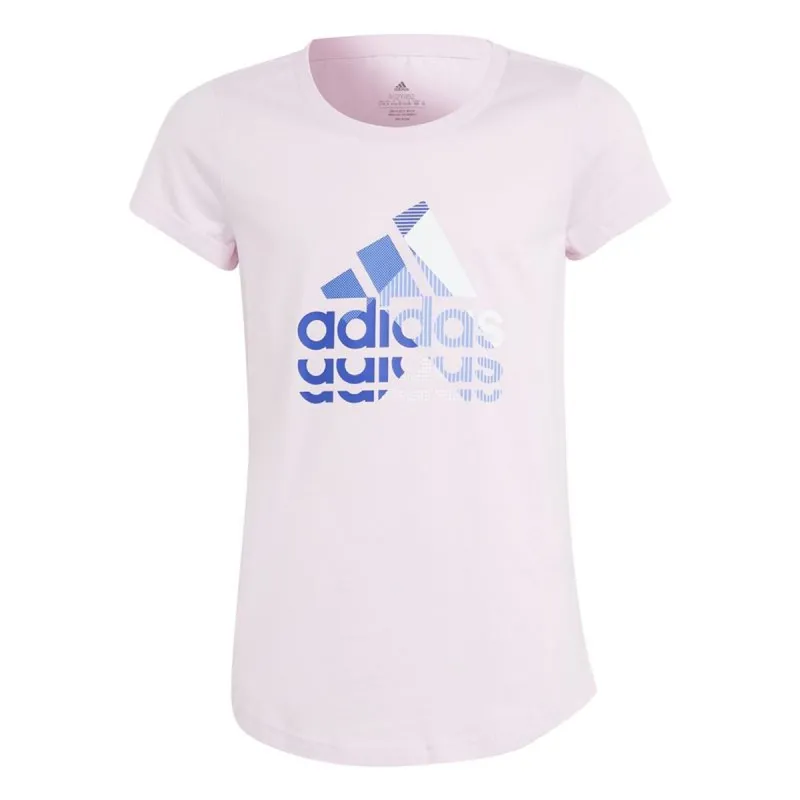 Lasten Lyhythihainen paita Adidas IB9147 Pinkki