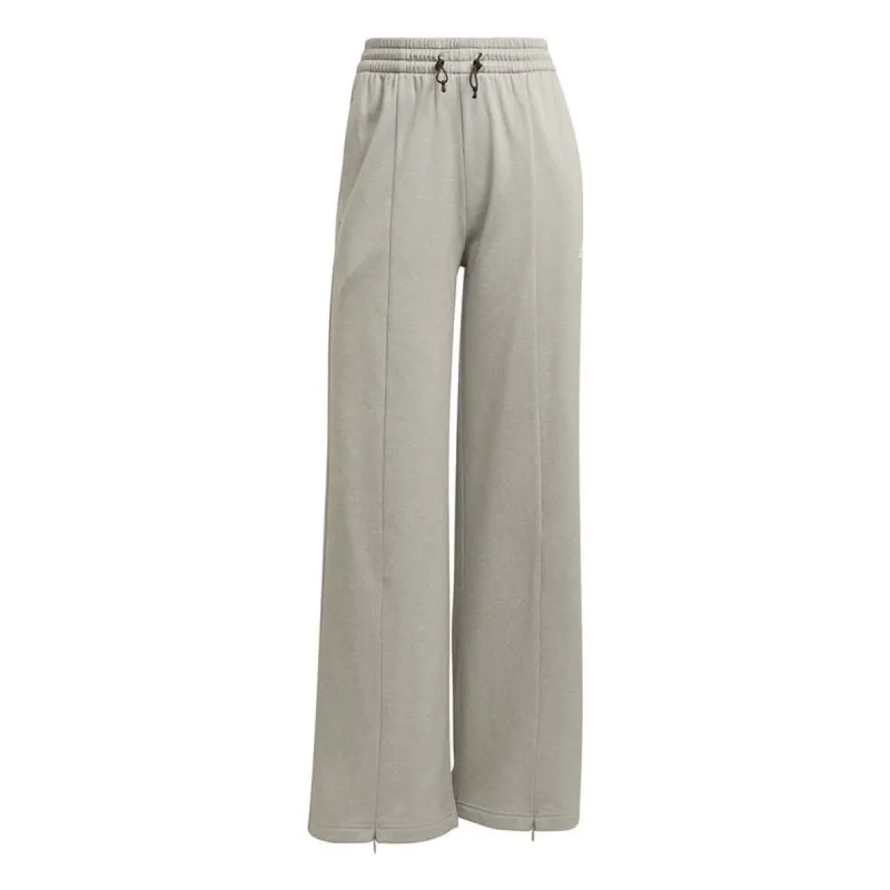 Long Sports Trousers Adidas Aeroready Beige Lady