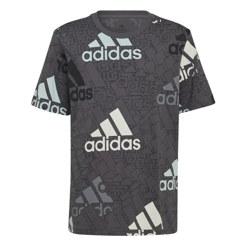 Lasten Lyhythihainen paita Adidas HP0819 Musta