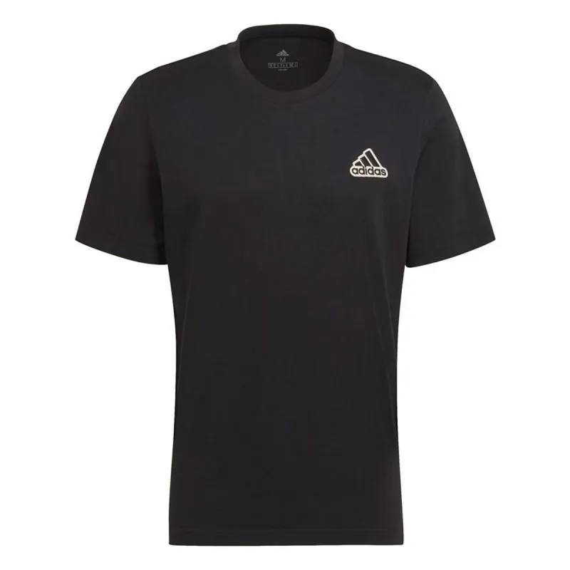 Miesten T-paita Adidas HE1817 Musta (S)