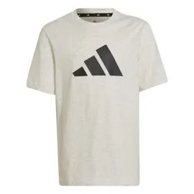 Детский Футболка с коротким рукавом Adidas HG8857 Белый