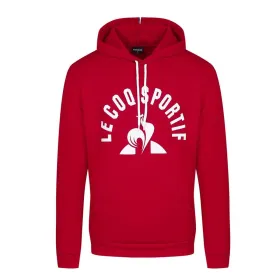 Vyriškas džemperis su gobtuvu Le coq sportif Saison 2 Nº1 Raudona