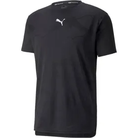 Футболка с коротким рукавом мужская Puma 521530 01 Чёрный