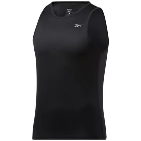 Футболка с коротким рукавом мужская Reebok FU1408 Чёрный