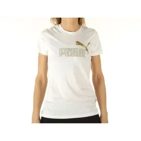 Футболка с коротким рукавом женская Puma 670001 02 Белый (XS)