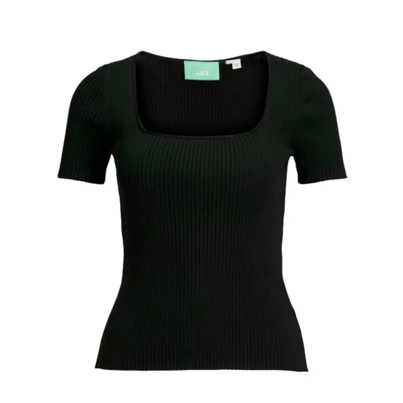 Naisten T-paita Jack & Jones 12252768-C-N10 Musta (XS)
