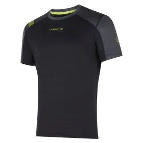Футболка с коротким рукавом мужская La Sportiva L63999729 Чёрный (M)