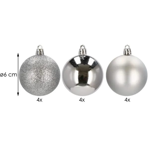 Jõuluküünlajalade komplekt Springos CA0002, 6 cm, 12 tk