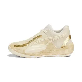 Basketball Shoes for Adults Puma 378279 01 Beige
