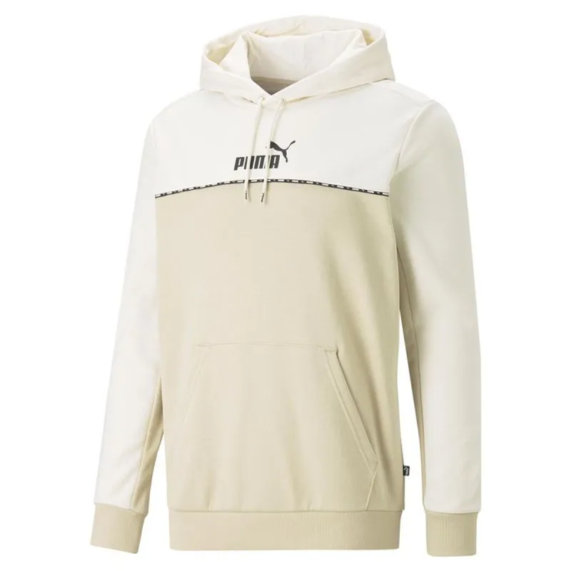 Miesten huppari Puma Essentials Block X Tape Beige