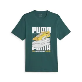 Футболка с коротким рукавом мужская Puma 677186 43 Синий (M)