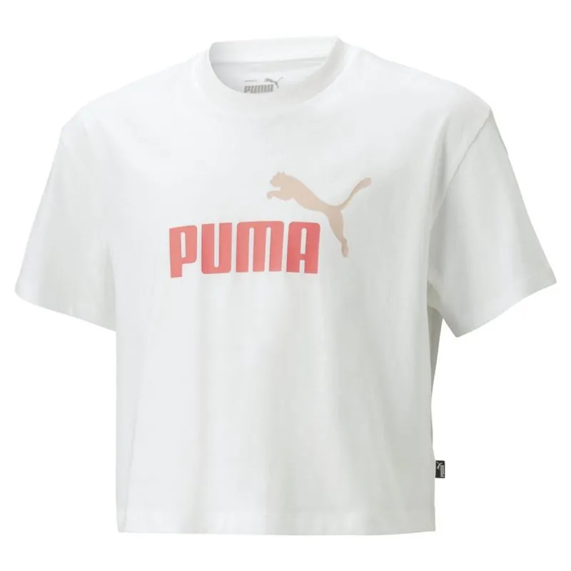 Lasten Lyhythihainen paita Puma 845346 52 Valkoinen