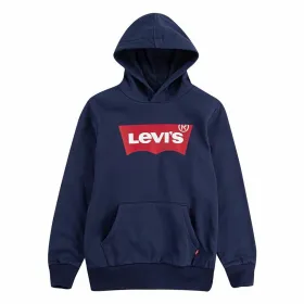 Uniseksinisdžemperis su gobtuvu S KNIT TOP Levi's 9E8778  Tamsiai mėlyna
