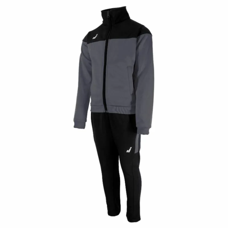 Tracksuit for Adults Joluvi Sambil Black Grey Men