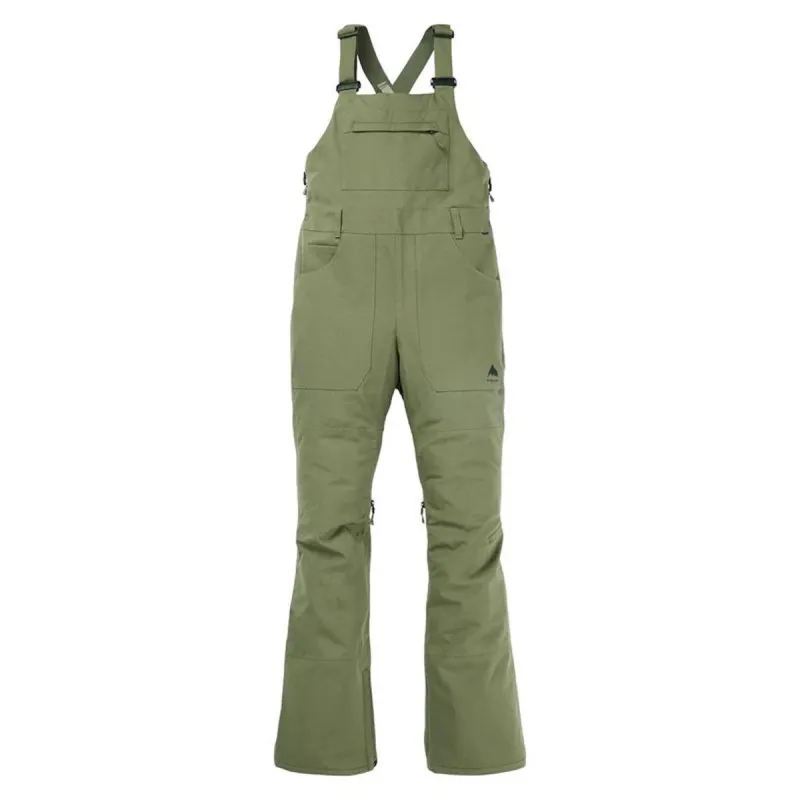 Hiihtohousut Burton Avalon Bib Vihreä