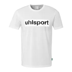 Sportiniai marškinėliai su trumpomis rankovėmis, vyriški Uhlsport Essential Promo Balta