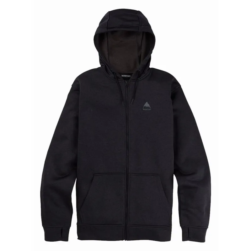 Vīriešu Sporta Krekls ar Kapuci Burton Oak Full-Zip Melns